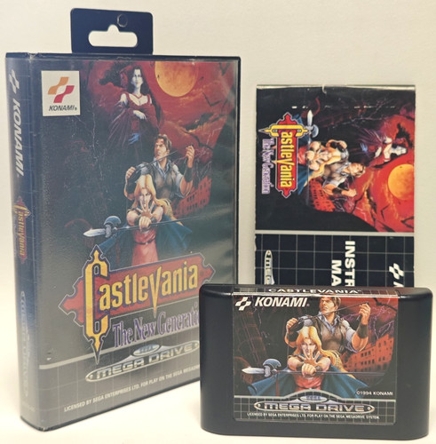 Castlevania the new - md,