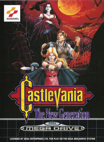 Poster retrò castlevania - retrò, di